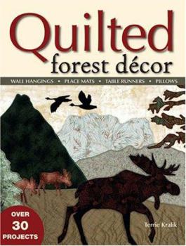 Paperback Quilted Forest Decor [With Patterns] Book