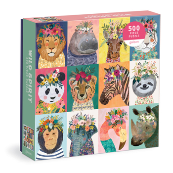 Misc. Wild Spirit 500 Piece Puzzle Book