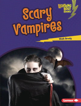 Library Binding Scary Vampires Book