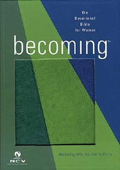 Hardcover Becoming The Devotional Bible for Woman: New Century Version Book