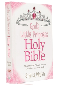Hardcover God's Little Princess Devotional Bible Book