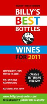 Paperback Billy's Best Bottles Wines For 2011 Book