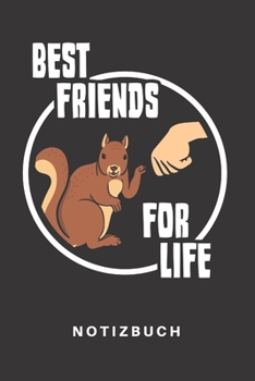Notizbuch: Notizbuch | Notizheft | Schreibbuch | 110 Seiten | Liniert | Linien | DIN A5 | Eichhörnchen | Tier | Tiere | Süss | Wald | Waldtier | Baum ... | Lustig | Süss | Spruch (German Edition)