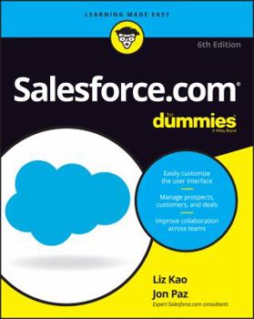 Paperback Salesforce.com for Dummies Book