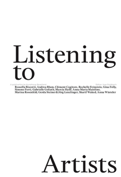 Paperback Listening to Artists Book