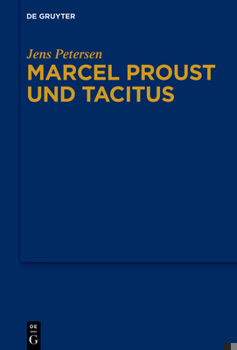 Hardcover Marcel Proust Und Tacitus [German] Book