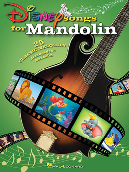Paperback Disney Songs for Mandolin Book