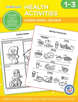 Paperback Health Activities Grades 1-3 Book