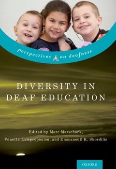 Hardcover Diversity in Deaf Education Book