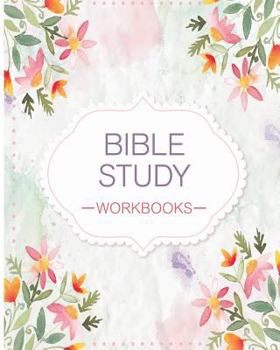 Paperback Bible Study Workbooks: Easy Christian Workbook Guide to Record Journaling Scripture Book