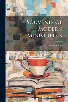 Paperback Souvenir of Modern Ministrelsn Book