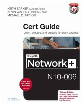 Hardcover Comptia Network+ N10-006 Cert Guide, Deluxe Edition Book