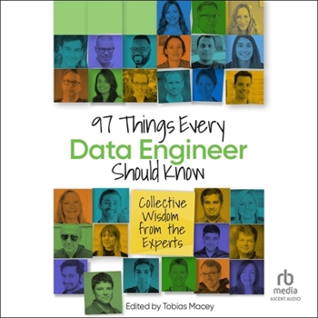 MP3 CD 97 Things Every Data Engineer Should Know: Collective Wisdom from the Experts Book