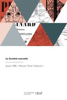 Paperback La Société nouvelle [French] Book