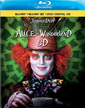Blu-ray Alice in Wonderland Book