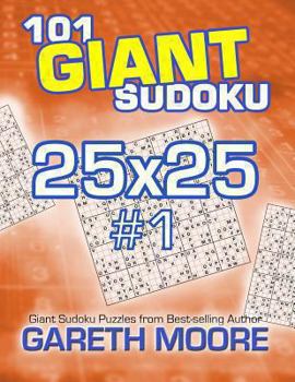 Paperback 101 Giant Sudoku 25x25 #1 Book
