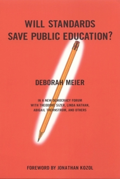 Paperback Will Standards Save Public Education? Book