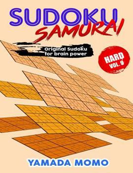Paperback Sudoku Samurai Hard: Original Sudoku For Brain Power Vol. 9: Include 500 Puzzles Sudoku Samurai Hard Level Book