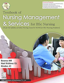 Paperback Textbook of Nursing Management & Services for BSC Nursing Book