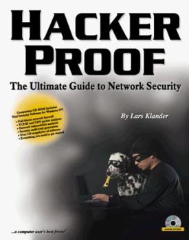 Paperback Hacker Proof: The Ultimate Guide to Network Security [With Includes Software to Test Your System's Security..] Book