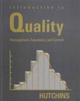 Paperback Introduction to Quality Management: Assurance and Control Book