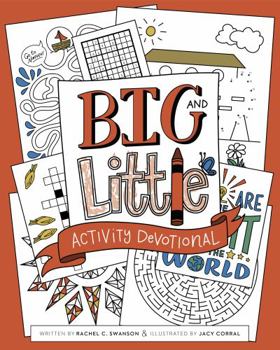 Paperback Big and Little Activity Devotional Book