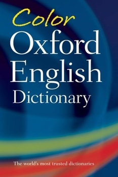 Paperback Color Oxford English Dictionary Book