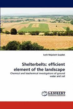 Shelterbelts: efficient element of the landscape: Chemical and biochemical investigations of ground water and soil