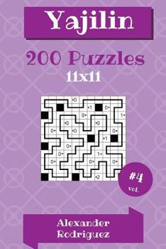 Paperback Yajilin Puzzles - 11x11 200 vol. 4 Book