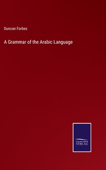 Hardcover A Grammar of the Arabic Language Book