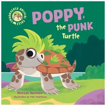 Hardcover Poppy, the Punk Turtle Book