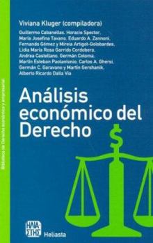Paperback Analisis economico del derecho (Spanish Edition) [Spanish] Book