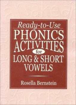 Paperback Ready-To-Use Phonics Activities for Long and Short Vowels Book