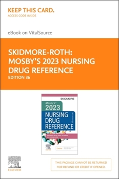 Misc. Supplies Mosby's 2023 Nursing Drug Reference - Elsevier eBook on Vitalsource (Retail Access Card) Book