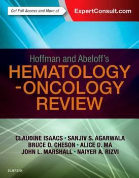 Paperback Hoffman and Abeloff's Hematology-Oncology Review Book