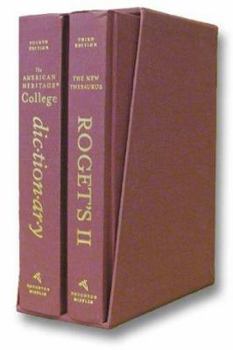 Hardcover The American Heritage College Dictionary 4th Edition, PLUS Roget's II The New Thesaurus, 3rd Edition Book