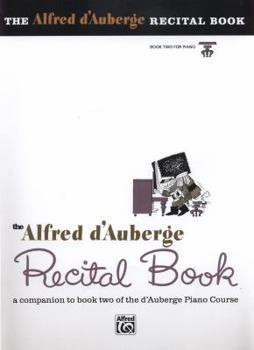 Paperback The Alfred d'Auberge Recital Book