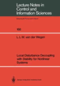 Paperback Local Disturbance Decoupling with Stability for Nonlinear Systems Book
