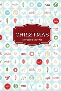 Christmas Shopping Tracker: Wrapping Paper Cover Holiday Shopping List | Christmas Card Recorder & Address Book | Organizer, Notebook, Planner | Keep ... | Christmas Card List | 6"x 9" (Volume 9)
