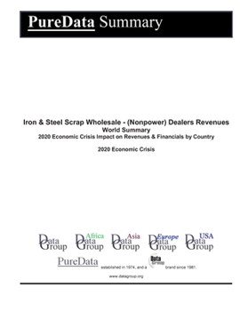Iron & Steel Scrap Wholesale - (Nonpower) Dealers Revenues World Summary: 2020 Economic Crisis Impact on Revenues & Financials by Country