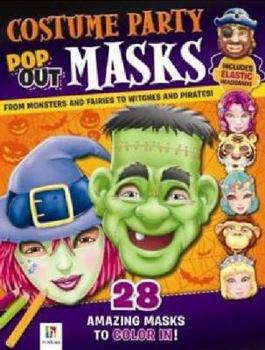 Paperback Costume Party Pop Up Masks Book