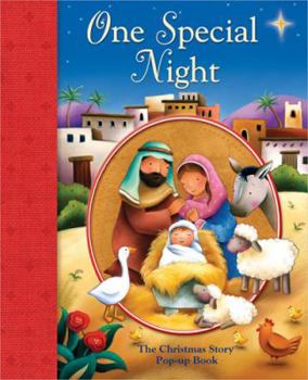 Hardcover One Special Night: The Christmas Story Pop-Up Book
