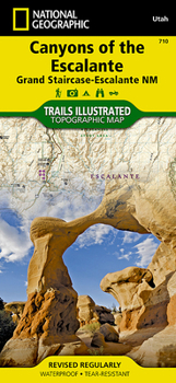 Map Canyons of the Escalante Map [Grand Staircase-Escalante National Monument] Book