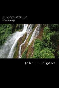 Paperback English Creole French Dictionary Book