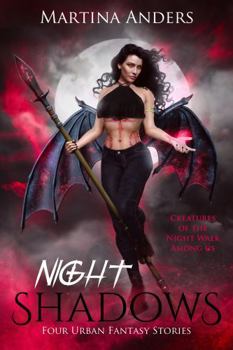Paperback Night Shadows: Four Urban Fantasy Stories (Short Story Collections) Book