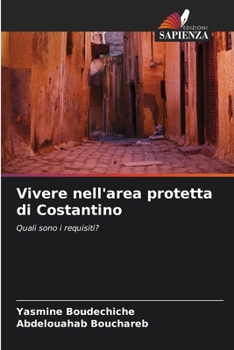 Paperback Vivere nell'area protetta di Costantino [Italian] Book