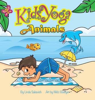 Hardcover KidsYoga: Animals Book
