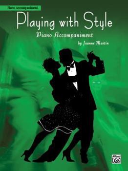 Paperback Playing with Style for String Quartet or String Orchestra: Piano Acc. Book