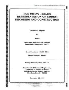 Paperback Tail Biting Trellis Representation of Codes: Decoding and Construction Book