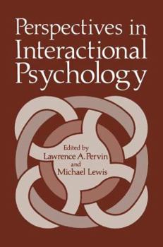 Hardcover Perspectives in Interactional Psychology Book